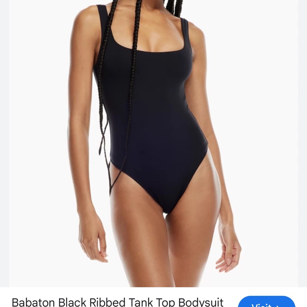 Babaton Charcoal Bodysuit